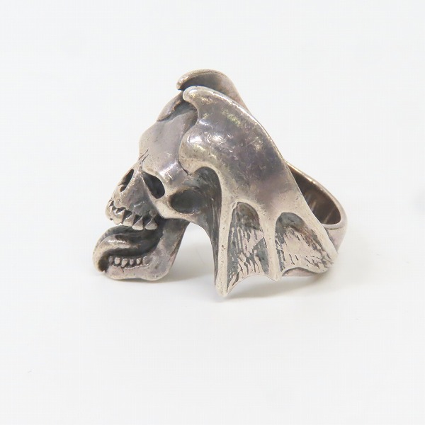 実際に弊社で買取させて頂いたCRAZY PIG/クレイジーピッグ ルシファー リング 19-19.5号の画像 2枚目