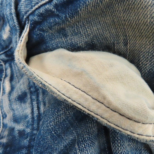 実際に弊社で買取させて頂いた(2)ISAMU KATAYAMA BACKLASH/バックラッシュ クラッシュ/ダメージ加工 デニムパンツ 1308-07/Mの画像 5枚目