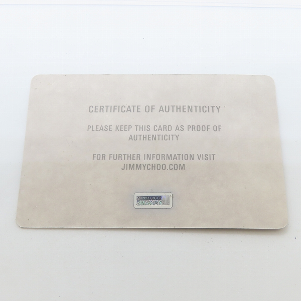 実際に弊社で買取させて頂いたJIMMY CHOO/ジミーチュウ フィリパ FILIPA-CST フィリパ スタースタッズ ラウンドファスナーロングウォレット/長財布の画像 8枚目