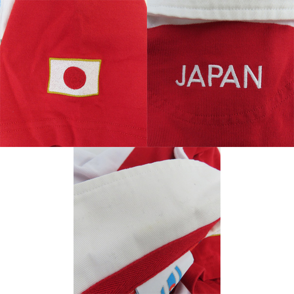 実際に弊社で買取させて頂いたCANTERBURY/カンタベリー ラグビーW杯 2019 日本代表 ラガーシャツ VWD39109/Sの画像 8枚目