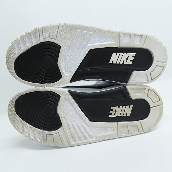 実際に弊社で買取させて頂いたFRAGMENT DESIGN×NIKE/フラグメントデザイン×ナイキ AIR JORDAN 3 エアジョーダン3 ホワイト/ブラック DA3595-100/27の画像 2枚目