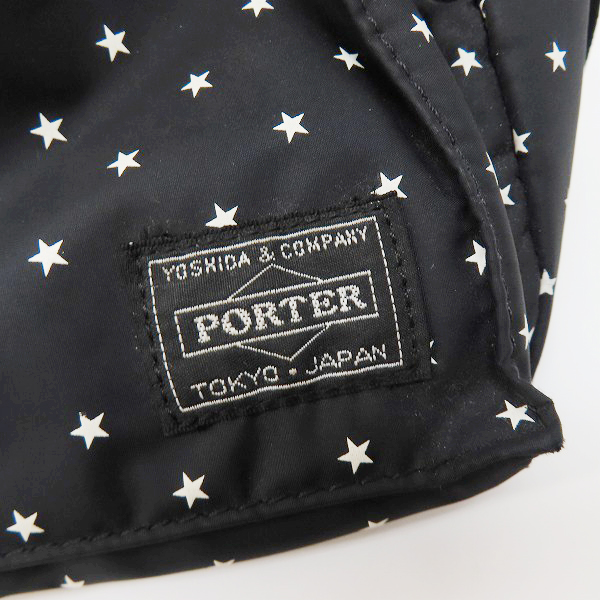 実際に弊社で買取させて頂いたHEAD PORTER/ヘッドポーター BLACK BEAUTY ウエストバッグ ボディバッグの画像 4枚目