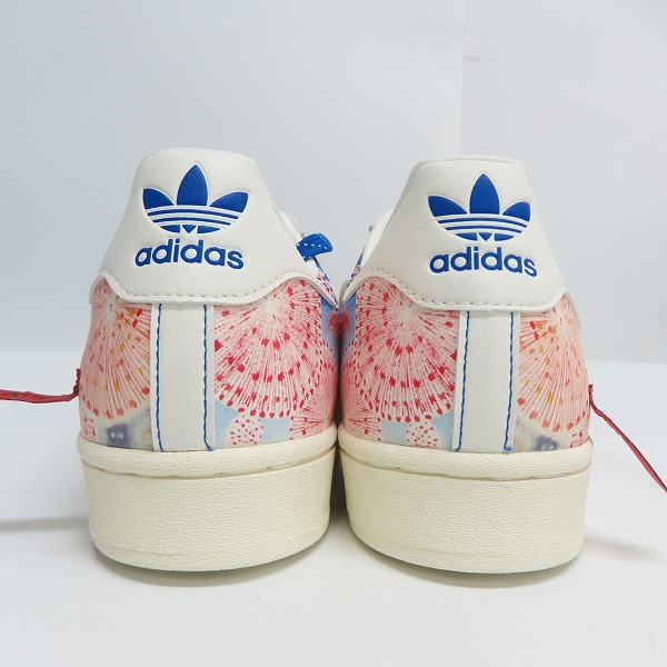 実際に弊社で買取させて頂いたadidas×atmos/アディダス×アトモス SUPERSTAR Mt FUJI/スーパースター 富士山 GX7791/27.5の画像 1枚目