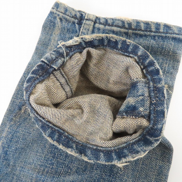 実際に弊社で買取させて頂いた(2)ISAMU KATAYAMA BACKLASH/バックラッシュ クラッシュ/ダメージ加工 デニムパンツ 1308-07/Mの画像 8枚目