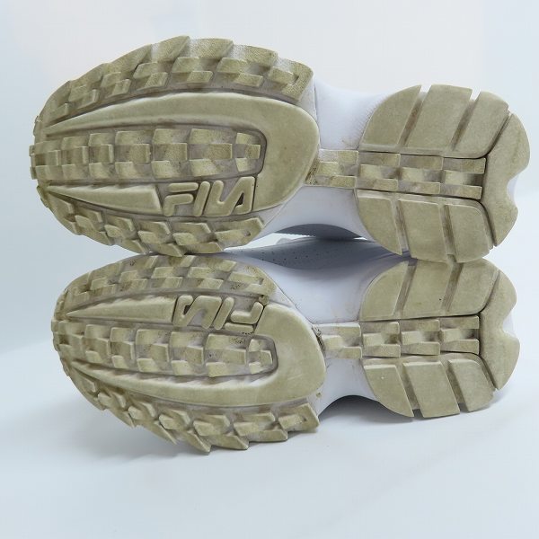 実際に弊社で買取させて頂いたFILA/フィラ ディスラプター 2 ウェッジ 厚底スニーカー 24.0の画像 2枚目