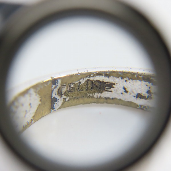 実際に弊社で買取させて頂いたCELINE/セリーヌ リング/指輪 15号の画像 5枚目