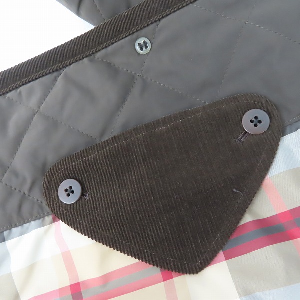 実際に弊社で買取させて頂いたMACKINTOSH LONDON/マッキントッシュ ロンドン フード付き キルティングコート G1F25-401-58/38の画像 3枚目