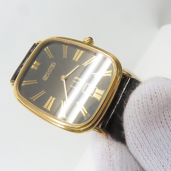 実際に弊社で買取させて頂いたDUNHILL/ダンヒル サーブ SAAB クォーツ 腕時計 の画像 4枚目