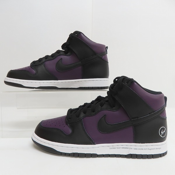 実際に弊社で買取させて頂いたNIKE×FRAGMENT DESIGN/ナイキ×フラグメントデザイン DUNK HI/F ダンクハイ 北京 DJ0382-600/27.5の画像 3枚目