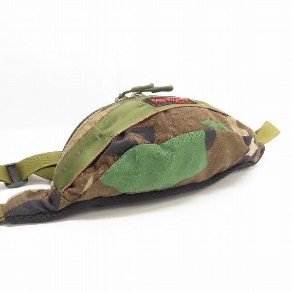 実際に弊社で買取させて頂いたBRIEFING/ブリーフィング 迷彩/カモフラ ウエストポーチ/ボディバッグの画像 2枚目