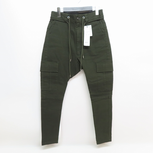 実際に弊社で買取させて頂いた【未使用】NO ID. BLACK/ノーアイディーブラック サルエルスキニーカーゴPTパンツ 449006-679P/1