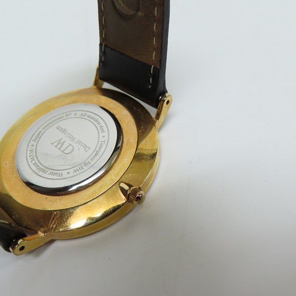 実際に弊社で買取させて頂いたDaniel Wellington/ダニエルウェリントン クオーツ腕時計 3ATM【動作未確認】の画像 5枚目
