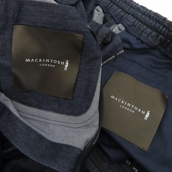 実際に弊社で買取させて頂いたMACKINTOSH LONDON/マッキントッシュロンドン セットアップ ジャケット/イージーパンツ/38の画像 2枚目