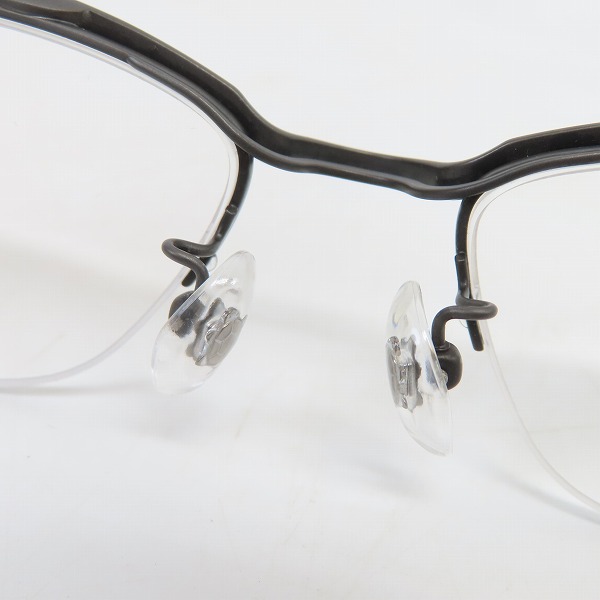 実際に弊社で買取させて頂いた999.9/フォーナインズ ハーフリム メガネフレーム/アイウェア S-316Tの画像 4枚目