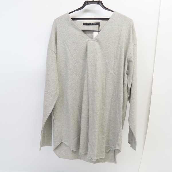 実際に弊社で買取させて頂いた【未使用】NO ID. BLACK/ノーアイディー ブラック C天竺V-N-BIG プルオーバー 444006-827T/ONE