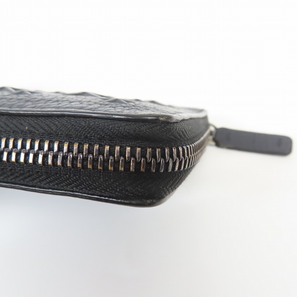 実際に弊社で買取させて頂いたJIMMY CHOO/ジミーチュウ スター ラウンドジップ 長財布/ウォレットの画像 7枚目