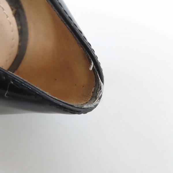 実際に弊社で買取させて頂いた【ジャンク】PRADA/プラダ ヒール パンプス 36.5の画像 9枚目