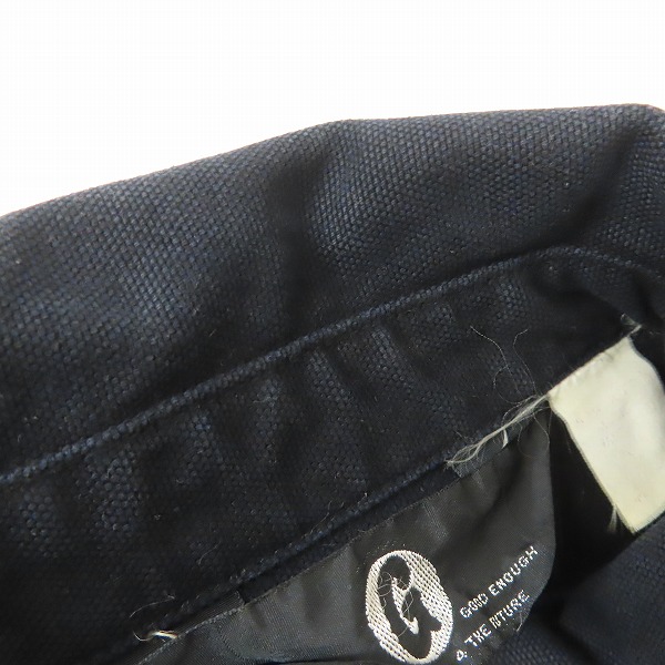 実際に弊社で買取させて頂いたGOODENOUGH/グッドイナフ ジップ ジャケット ネイビーの画像 6枚目