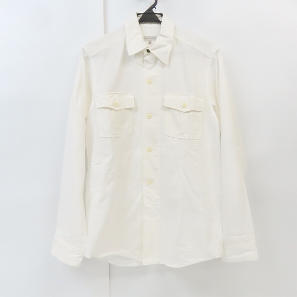 実際に弊社で買取させて頂いたDRIES VAN NOTEN/ドリスヴァンノッテン 長袖シャツ 胸ポケット/48