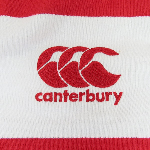 実際に弊社で買取させて頂いたCANTERBURY/カンタベリー ラグビーW杯 2019 日本代表 ラガーシャツ VWD39109/Sの画像 7枚目