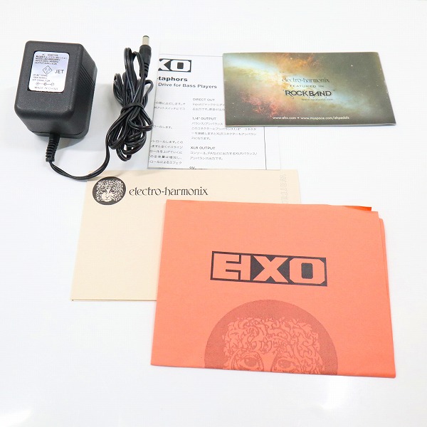 実際に弊社で買取させて頂いたELECTRO-HARMONIX/エレクトロハーモニックス Bass Metaphors プリアンプ マルチエフェクター DI 動作確認済みの画像 6枚目