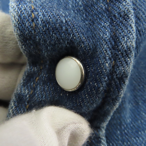 実際に弊社で買取させて頂いたN.HOOLYWOOD×WRANGLER/エヌハリウッド×ラングラー COMPILE DENIM SHIRT 長袖デニムシャツ WS9285/38の画像 9枚目