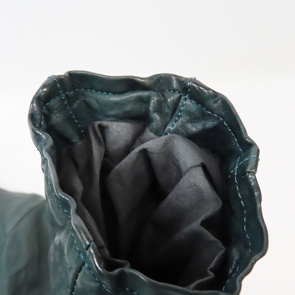 実際に弊社で買取させて頂いたBACKLASH/バックラッシュ ジャパンショルダーレザー製品染めシングルライダース 1773-17/2(M)の画像 5枚目