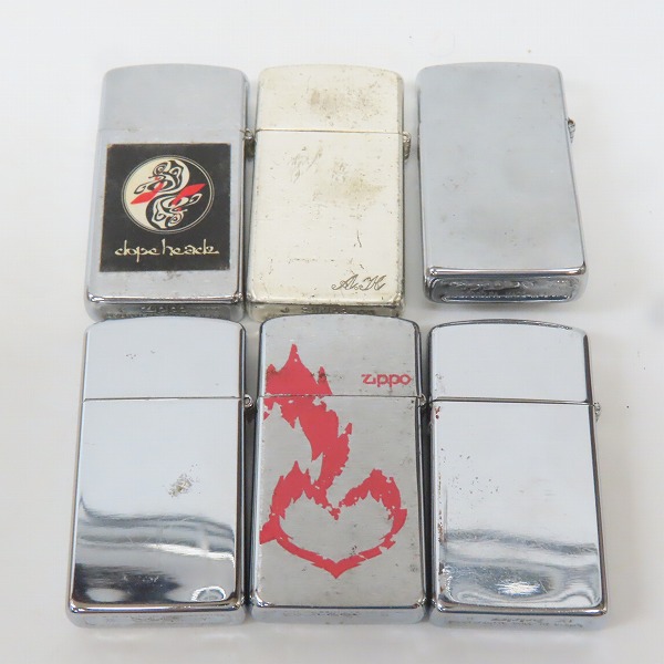 実際に弊社で買取させて頂いた【おまとめ品】ZIPPO/ジッポー スリム メタル貼り/Paul Smith/Lark等の画像 1枚目