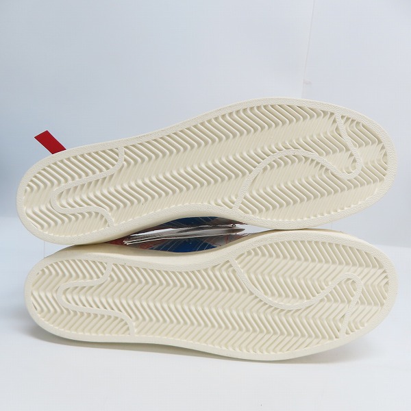 実際に弊社で買取させて頂いたadidas×atmos/アディダス×アトモス SUPERSTAR Mt FUJI/スーパースター 富士山 GX7791/27.5の画像 2枚目