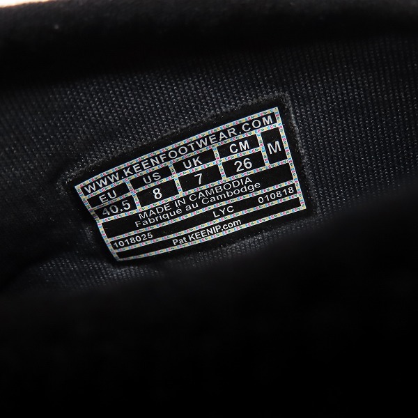 実際に弊社で買取させて頂いたKEEN/キーン UNEEK HT/ユニーク HT メッシュ スニーカー/1018025/26の画像 5枚目