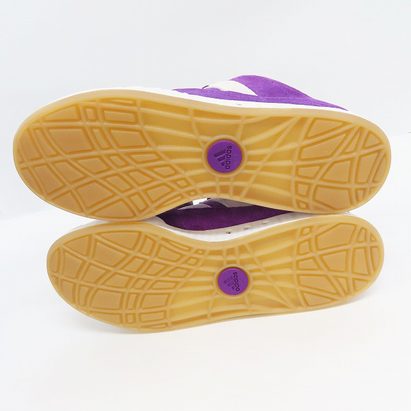 実際に弊社で買取させて頂いた【未使用】atmos/アトモス×adidas/アディダス Adimatic Glory Purple スニーカー GV6712/27の画像 2枚目