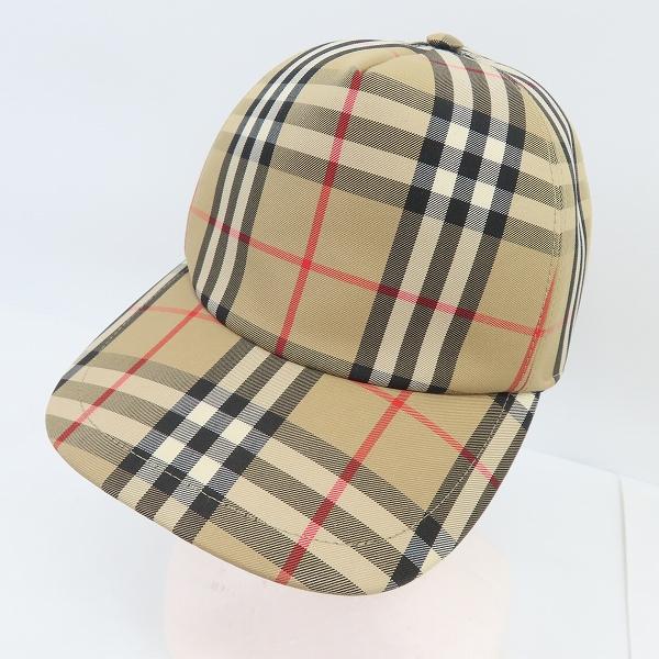 実際に弊社で買取させて頂いたBURBERRY/バーバリー ロゴアップリケ ヴィンテージチェック ベースボールキャップ 8026929/M