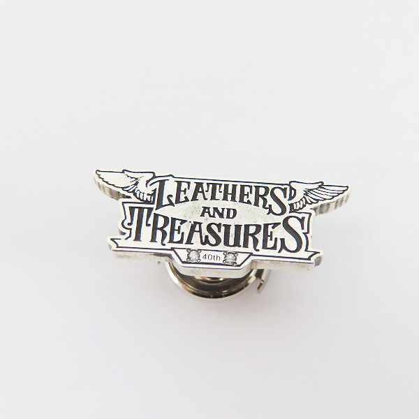 実際に弊社で買取させて頂いたLEATHERS & TREASURES/レザーズアンドトレジャーズ 40th ピンバッジ/ピンズ