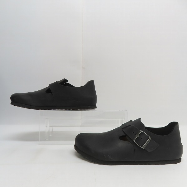実際に弊社で買取させて頂いたBIRKENSTOCK/ビルケンシュトック LONDON BS レザースリッポン 166541 /43の画像 3枚目