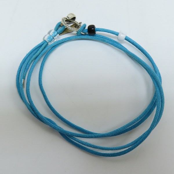 実際に弊社で買取させて頂いたDr MONROE/ドクターモンロー 2010 SEASONAL LIMITED スカイブルー系 ブレスレットの画像 4枚目