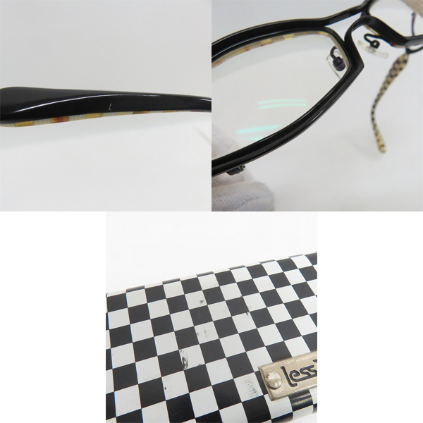 実際に弊社で買取させて頂いたless than human/レスザンヒューマン パンチラッ-14-ブルハミ アイウエア/メガネフレームの画像 7枚目