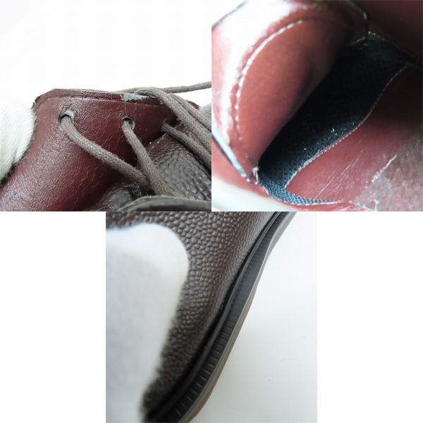 実際に弊社で買取させて頂いたMACKINTOSH PHILOSOPHY × GEORGE COX × Rainman フェイクレザー レインブーツ /8の画像 6枚目