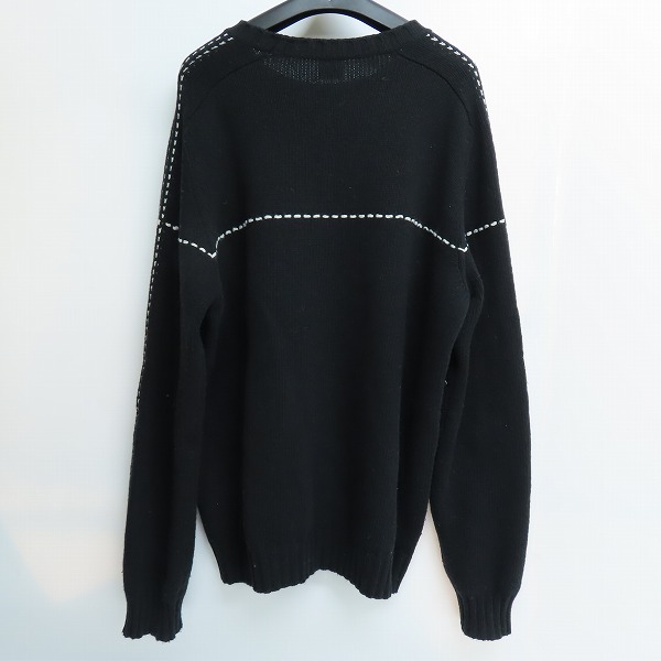 実際に弊社で買取させて頂いたHUGO BOSS/ヒューゴボス ステッチデザイン クルーネックニット の画像 1枚目