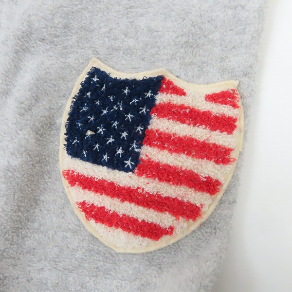 実際に弊社で買取させて頂いたHYDROGEN/ハイドロゲン BRONZAJI/ブロンザージ エンブレム/スター ワッペン フリース イージーパンツ/Sの画像 7枚目