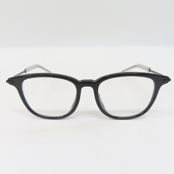 実際に弊社で買取させて頂いたDIOR HOMME/ディオールオム  メガネフレーム マットブラック 00CDU-BLACK-TIE195F-263 の画像 1枚目