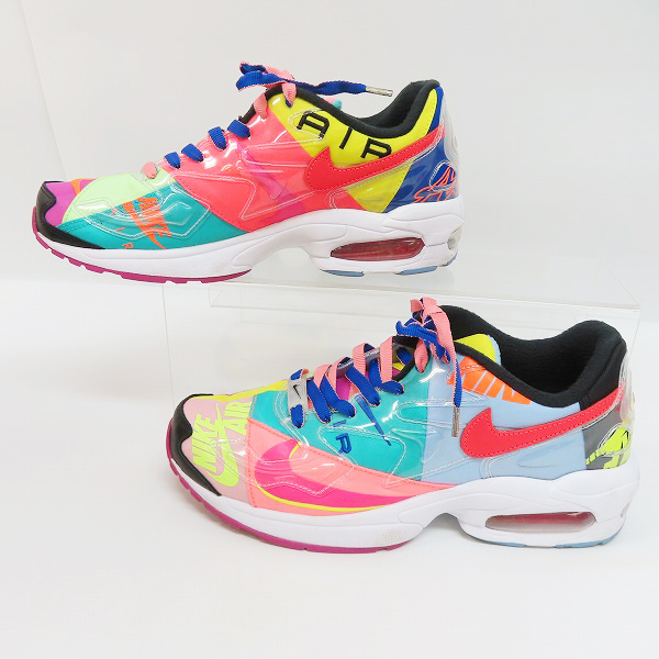 実際に弊社で買取させて頂いたNIKE×atmos/ナイキ×アトモス AIR MAX2 LIGHT QS エアマックス2 CJ6200-001/26の画像 3枚目