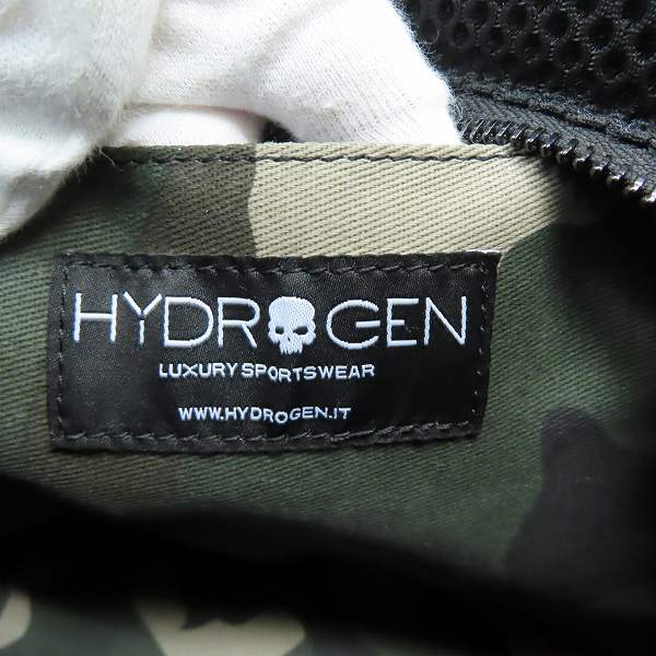 実際に弊社で買取させて頂いたHYDROGEN/ハイドロゲン メッシュ スカル スタッズ 2WAY ミニ トートバッグ/ショルダーバッグの画像 5枚目