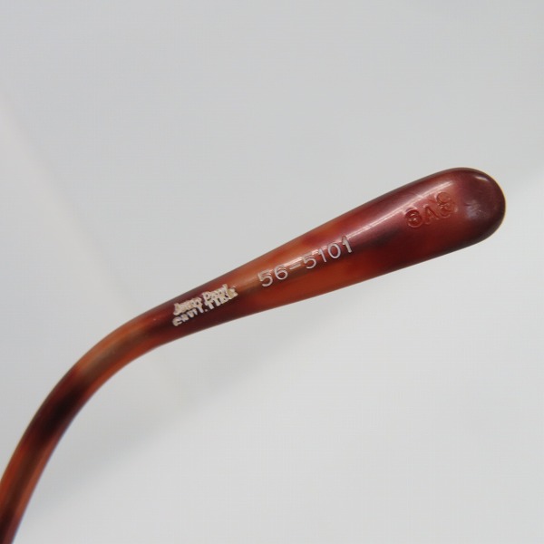 実際に弊社で買取させて頂いたJEAN PAUL GAULTIER/ジャンポールゴルチエ ヴィンテージ サングラス 56-5101の画像 4枚目