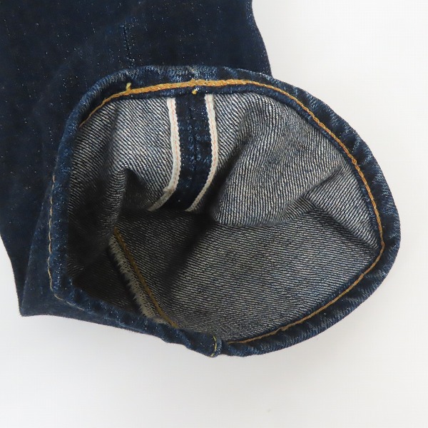 実際に弊社で買取させて頂いたTHE FLAT HEAD/フラットヘッド TIGHT FIT TAPERED STRAIGHT デニムパンツ/ジーンズ MK-DP002/31の画像 5枚目