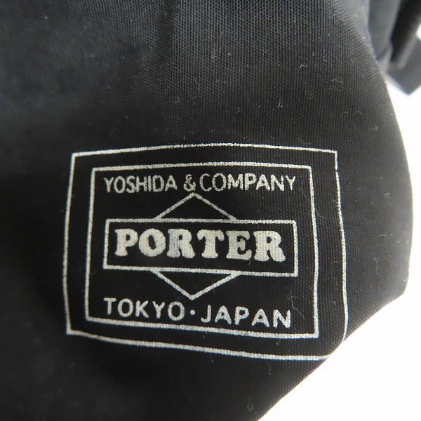 実際に弊社で買取させて頂いたHEAD PORTER/ヘッドポーター 止水ジップ ウエストバッグ/ボディバッグの画像 6枚目
