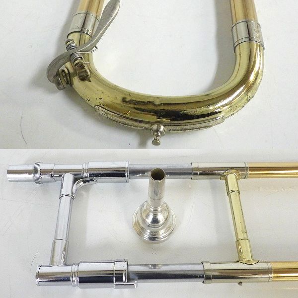 実際に弊社で買取させて頂いた★ROXY/ロキシー 233" テナーバストロンボーン ハードケース付の画像 8枚目