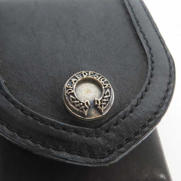 実際に弊社で買取させて頂いたDEAL DESIGN/ディールデザイン レザーポーチ シガレットケースの画像 4枚目