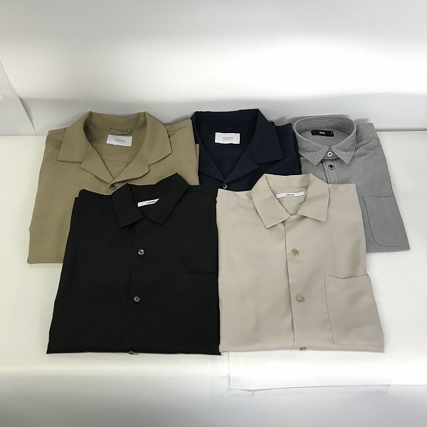 実際に弊社で買取させて頂いた【おまとめ品】STUDIOUS/ステュディオス JOURNAL STANDARD relume/ジャーナルスタンダード等 ボタンシャツ