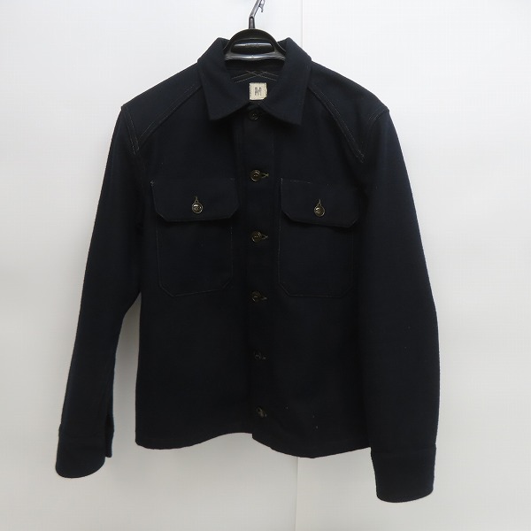 実際に弊社で買取させて頂いたSUGAR CANE×Mister Freedom/シュガーケン×ミスターフリーダム 10oz.WOOL MELTON フィールド シャツジャケット SC28490/M