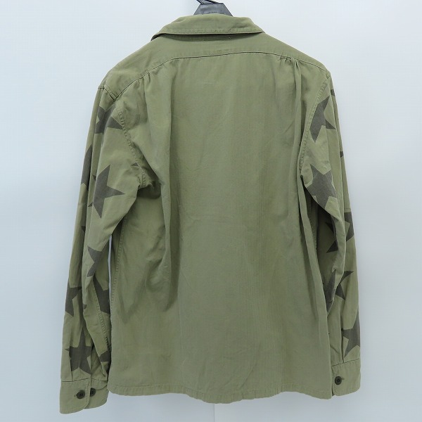 実際に弊社で買取させて頂いたTHE CRIMIE/ザクライミー ミリタリーシャツ C1E7-SH01/Mの画像 1枚目